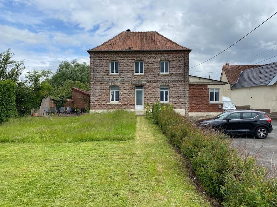 Gite De L'Ancienne Ecole Et Mairie Ligny-sur-Canche Exterior foto